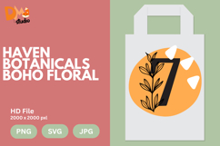 Haven Botanicals Boho Floral Monogram Product Image 1