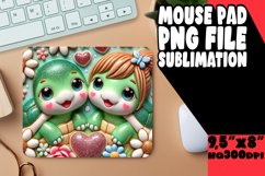 Unique Mouse Pad Sublimation Magic, Sweet Animals Product Image 1