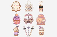 Boo Brew Cafe Clipart Bundle Product Image 7