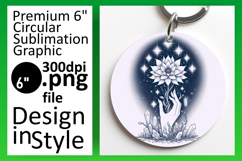 Stylish Circle Design for Keychains , Mystic Product Image 1