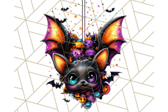 Pumpkin Party Halloween Clipart PNG, Cute Spooky Elements Product Image 2