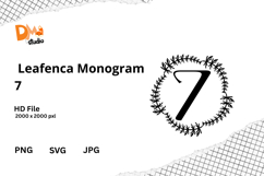 Leafenca Monogram Product Image 1