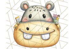 Cute Safari Animal Clipart PNG for Kids, African Wildlife Product Image 2