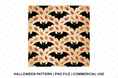 Halloween Bats Pattern Png | Sublimation | Digital Paper Product Image 1