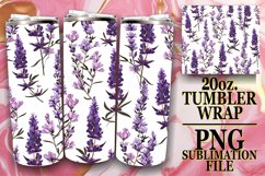 Chic Tumbler Wrap with Elegant Flower Pattern Product Image 1