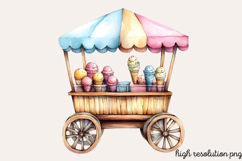 Summer Decorations Clipart PNG Product Image 1