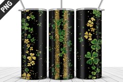 3D St Patrick&#039;s Day Tumbler Wrap| Sublimation Design Product Image 3