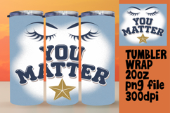Personalized 20oz Artwork for Gifts , Woman Eyes Product Image 1