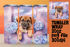 Original 20oz Tumbler Artwork , Animals In Wall Product Image 1