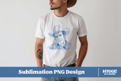 American Cowboy Patriotic 4th of July USA Horse PNG DTF Product Image 2