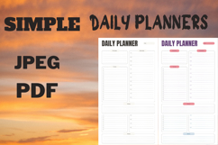 best simplest Daily planner freebie 55,free planners Product Image 3