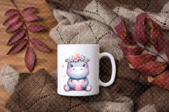 Animals Valentine’s Day Clipart|Clipart sublimation Designs Product Image 8