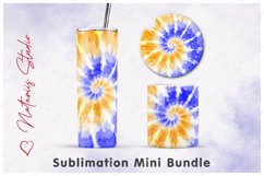 TIE DYE Mini Bundle - Sublimation - Tumbler, Mug, Coaster Product Image 1