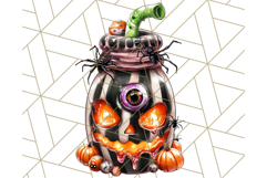 Bright Halloween Potion Bottle PNG Clipart, Holiday Elements Product Image 2
