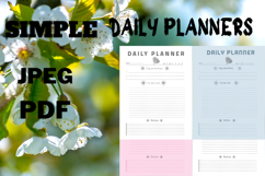 best simplest Daily planner freebie 51,free planners Product Image 3