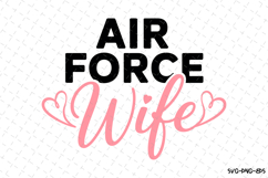 Air Force Wife svg | 4th of july Svg | Svg Cut Files Product Image 1