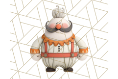 Cute Halloween Ghost Clipart Costume PNG, Halloween Png Product Image 2