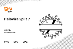 Halovira Split Monogram Product Image 1
