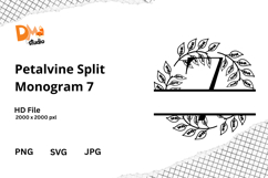 Petalvine Split Monogram Product Image 1