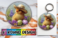 Springtime Circle Sublimation Designs Product Image 1
