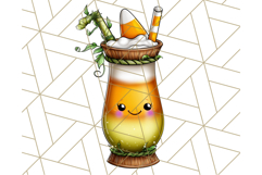 Summerween Tropical Treats Clipart PNG, Halloween Desserts Product Image 2