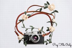 Antique Winter Photography Clipart PNG Product Image 1