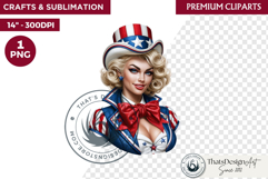 4th of July PNG independence day Patriotic Americana clipart Product Image 1