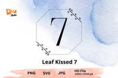 Leaf Kissed Monogram Product Image 1