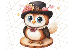 Vintage Steampunk Forest Animal PNG Clipart for Sublimation Product Image 2