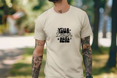 Gildan 64000 Tshirt Mockup, Black Tshirt Mockup 64000 Product Image 1