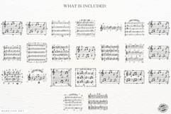 Music Sheets Clipart Product Image 4