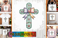 Timeless Tote Bag Magic Ideas, Cross and Bow Product Image 1