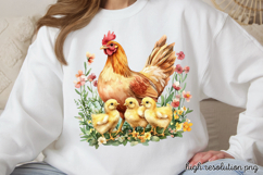 Mothers Day Animals Clipart PNG Product Image 1