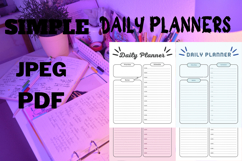 best simplest Daily planner freebie 35,free planners Product Image 3