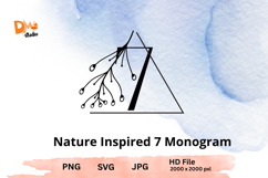The Nature Inspired Monogram Product Image 1