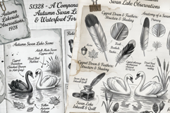 Autumn Swan Junk Journal Product Image 4