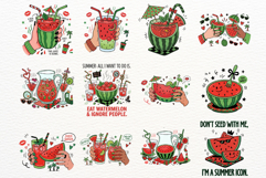 Summer Watermelon PNG Sublimation Product Image 8