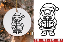 Christmas icon svg, icon png clipart, christmas outline svg Product Image 1