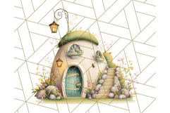 Whimsical Cottagecore Cottage PNG Clipart, Fairy House Png Product Image 2