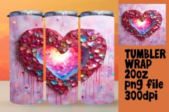 Embrace Valentines Day Magic - Tumbler Wrap Product Image 1