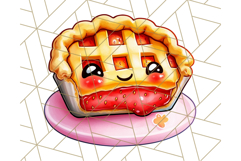 Sweet Treat Face PNG Clipart, Cute Kawaii Dessert Art Png Product Image 2