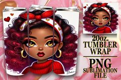 ENCHANTING DREAMS 20oz TUMBLER WRAP, Love Girl Product Image 1
