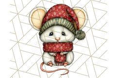 Christmas Animal Clipart, Festive Animals in Holiday Outfits Product Image 2