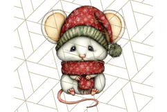 Christmas Animal Clipart, Festive Animals in Holiday Outfits Product Image 2