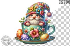 Easter Gnome Sublimation - Clipart PNG Design Product Image 1