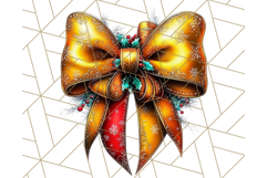 Bright Shiny Christmas Bows PNG Clipart, Winter Holiday Png Product Image 2