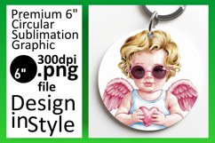 Bright Circle Design for Coasters , Cupid Product Image 1