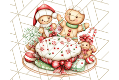Christmas Baking Critters PNG Clipart, Cute Animals Holiday Product Image 2