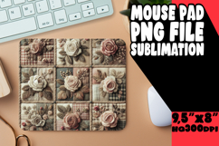 Enchanted Desk Pad PNG Style, Patchwork Product Image 1