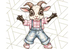 Sock Hop Animal Dance Party PNG Clipart, Cute Retro 1950s Product Image 2